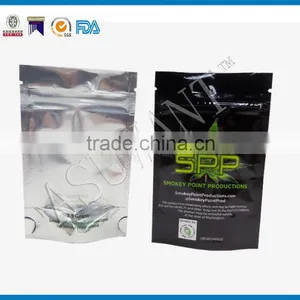 Small Mylar Tobacco Cigarettes Bags Pouch thumbnail-3