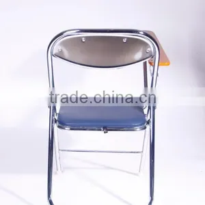 Plastic Folding PU Conference Chairs With Writing Board 1084B thumbnail-4