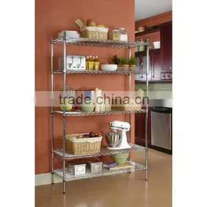 Used Chrome Wire Shelving thumbnail-1