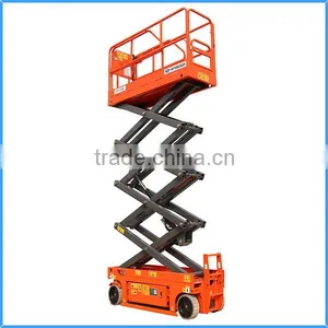 Electric Hydraulic Scissor Lift Platform With Low Price thumbnail-1