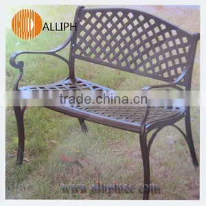 Cheap Wholesale Cast Aluminum Patio Bench Patio Aluminum Workbench thumbnail-1