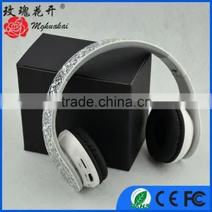 Foldable Headphone Bluetooth With AM FM Radio OEM Logo Inexpensive Price thumbnail-1
