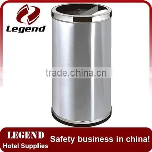 Stainless Steel Garden Dustbin for Hotel thumbnail-2