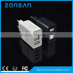 3.1A 3 Port Smart IC Home Charger Mobile Phone Accessories Wholesale In Shenzhen thumbnail-4