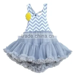 Unique Design Kids Party Latin Dancing Backless Lace Tutu Girl Boutique Dress thumbnail-6