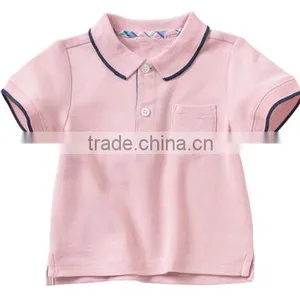 2015 Boys Cotton Poilo Shirts Soft and Moisture Transfer thumbnail-3