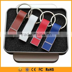 Top-grade Real Capacity Fashion Leather Usb Pen Drive Wholesale thumbnail-1