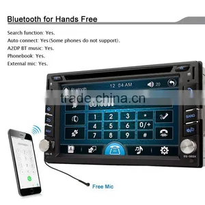 Winmark Car GPS Radio DVD Player 6.2 Inch 2 Din Mstar 2531 With Touch Screen For NISSAN VERSA 2004-2010 Universal thumbnail-6