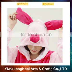 High Quality Hot Sale Animal Cosplay Costume Pink Pig Christmas Costume thumbnail-1