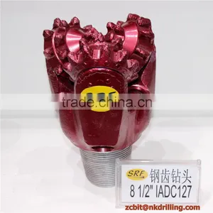 8 1/2" IADC217 Tricone Bit Milled Tooth thumbnail-1