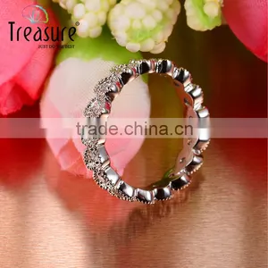 Gemstone Jewelry Diamond Ring Discount Jewelry 925 Silver Ring for Women Made in China thumbnail-4