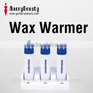 3 Triple Roller Wax Cartridges Depilatory Waxing Kit Wax Heater Warmer thumbnail-1