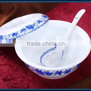 Blue and White Dinnerware 56 Piece Set thumbnail-3