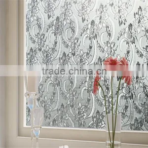 Most Hot Sales Frosted Glass Film -- 2D Static Window Film--- PVC Embossed Glass Sticker thumbnail-5