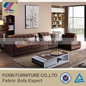 New Design Corner Fabric Sofa Furniture Living Room thumbnail-1