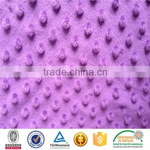 2016 Hot Selling Fashion Design SGS Checked High Quality Minky Dot Rose Blanket thumbnail-6