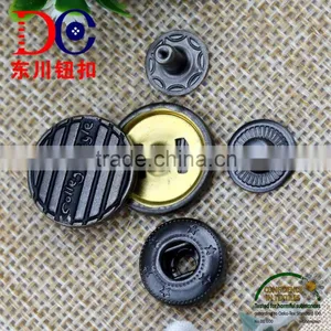 Metal Color Press Metal Snap Button for Jacket and Bag Accessories thumbnail-1