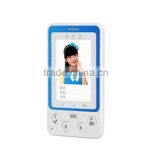 2.4G Children RFID Student Card Phone Gps Mobile Phone Voice Tracker With SOS thumbnail-4