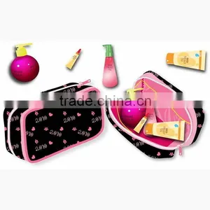 Professional Cosmetic Bag With Double Zippers thumbnail-1
