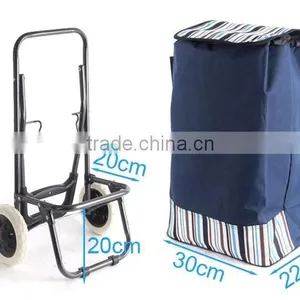 Foldable Trolley Shopping Bags Supplier Factory GWB020 thumbnail-2