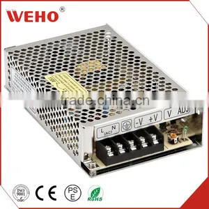 WEHO S-50-24 50W 24V 2.1Amp Output Current 47-63HZ AC-DC Power Supply Manufacturer thumbnail-1
