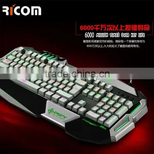 Most Popular Backlight Gaming Mechanical Keyboard From Shenzhen Manufacturer--LK617--Shenzhen Ricom thumbnail-1