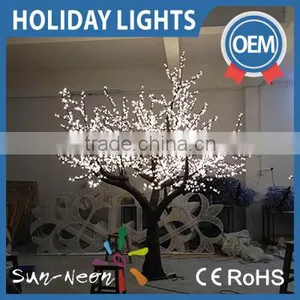 3m High Simulation Led Artificial Cherry Blossom Tree With Leaves For Decoration Quality Choice thumbnail-2