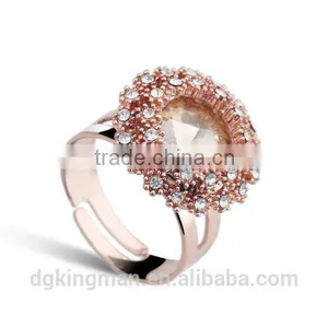 Kingman Top Grade Updated Crystal Ring Jewelry thumbnail-1