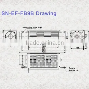 Elevator Parts Elevator Car Fan thumbnail-2