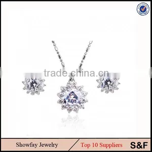 US Platinum Jewelry Hight Quality Cubic Zirconia Stones Low Price Jewelry Made In Turkey thumbnail-1