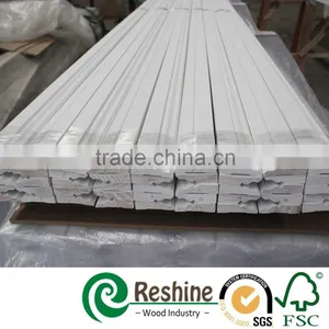 Finger Joint Pine Wood Skirting Half Splayed Moulding thumbnail-3