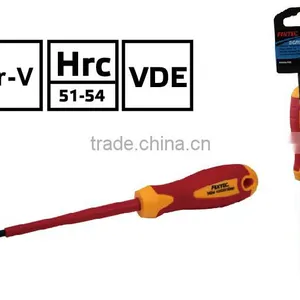 Fixtec VDE 100mm Insulated Screwdriver For 1000v Double Color Handle thumbnail-1