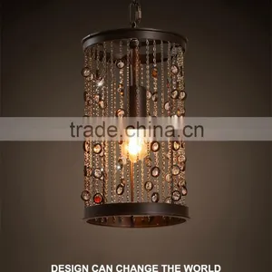 Crystal Ceiling Lamp Suspended Ceiling Lighting Interior Indoor Houseware Residential Chandeliers & Pendant Lights thumbnail-5
