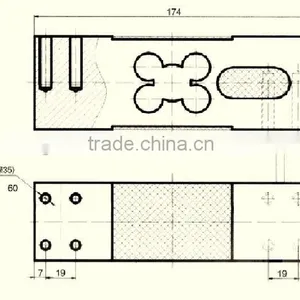 ZM-03 Aluminum Single Point Platform Load Cells 500kg 800kg thumbnail-2