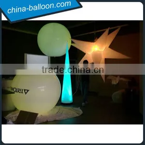 2016 Factory Direct Sale Color Changing Inflatable Adevrtising Hanging Star, Inflatable Led Stars for Sale thumbnail-2