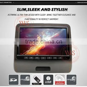 9inch hd Screen Car Stereo Headrest DVD Player for Car Rear Seat VKS-9100DVD thumbnail-3