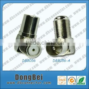 75 Ohm Right Angle f Female Brass Airties Wireless Adaptor Suppliers thumbnail-1