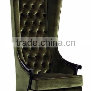 Modern Wooden High Back Pedicure Chair,hotel Chair,leisure Chair thumbnail-3