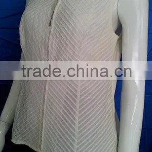 Office Ladies Summer Fashion White Blouse thumbnail-2
