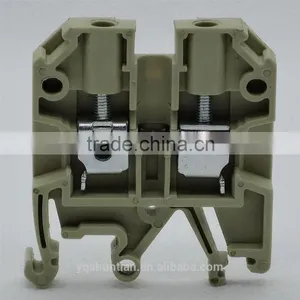 UK SAK Type 1.5-150mm Feed Through Electrical Terminal Block SAK4 Screw Din Rail thumbnail-1