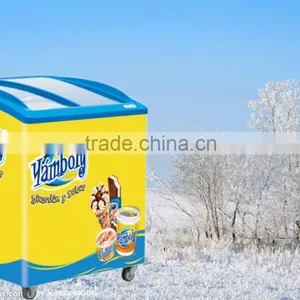 100-600L Ice Cream Freezer Chest Freezer Ice Cream Showcase Chest Showcase thumbnail-4