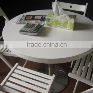 Manufacture Artificial Stone Round Marble Table Top,Restaurant Dinning Table and Chairs, Coffee Table thumbnail-2
