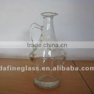 500ml Unique Glass Wine Bottle Alcohol Bottle With Handle Glass Oil Bottle thumbnail-1