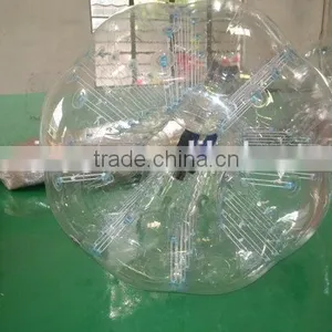 1.2m/1.5m/1.7m Diameter Kids&adults Inflatable Bumper Ball, 0.8-1mm PVC/TPU Bubble Soccer Football, Body Zorb Ball thumbnail-2