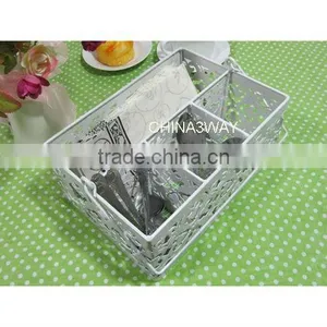 Chrome Promotion Plated Decorative Wire Basket thumbnail-3