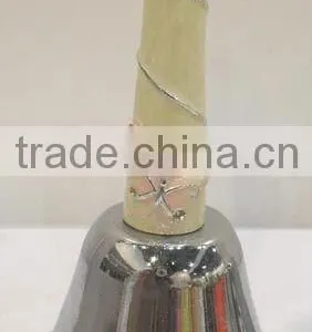 Plated 4.75" Bell With Resin Handle for Celebration A12-H01(A190) thumbnail-1