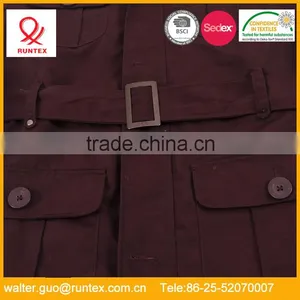 Runtex Ladies Casual Jacket With Belt RLJ072 thumbnail-4