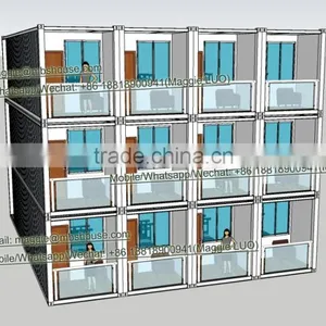 Modular 40HQ Shipping Container Hotel Unit thumbnail-1