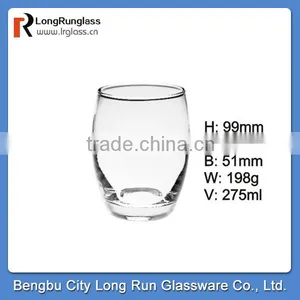 LongRun 275ml Top Quality Fancy Drinking Glass Cups Made in China thumbnail-1