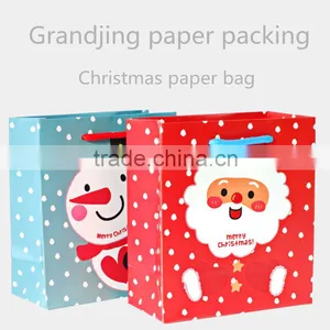 Dongguan Factory Grandjing Paper Packaging Christmas Paper Bag thumbnail-1